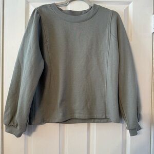 Free Assembly Light Sage  Sweater